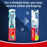 Colgate 360 Deep Clean Toothbrush Pack, Medium Adult Toothbrushes, 2 Pack