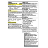Equate Dual-Action Acetaminophen 250 mg and Ibuprofen (NSAID) 125 mg Pain Reliever Caplets, 72 Count, Compare to AdvilÂ Dual Action Active Ingredients