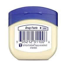 Vaseline Healing Jelly For Dry Skin and Eczema Relief Original 100% Pure Petroleum Jelly 1.75 Ounce (Pack of 10)