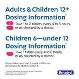 Benadryl Allergy Ultratabs Tablets, 48 ct. Bottle, 3 pk.