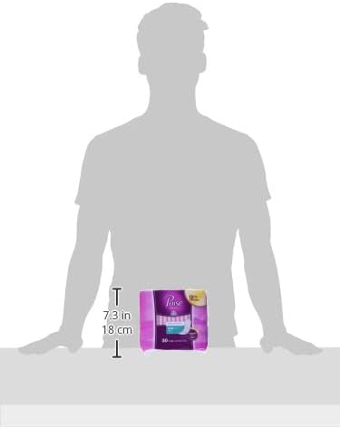 Poise Incontinence Pads & Postpartum Incontinence Pads, 3 Drop Light Absorbency, Regular Length, Packaging May Vary, 120 Count (Pack of 2)