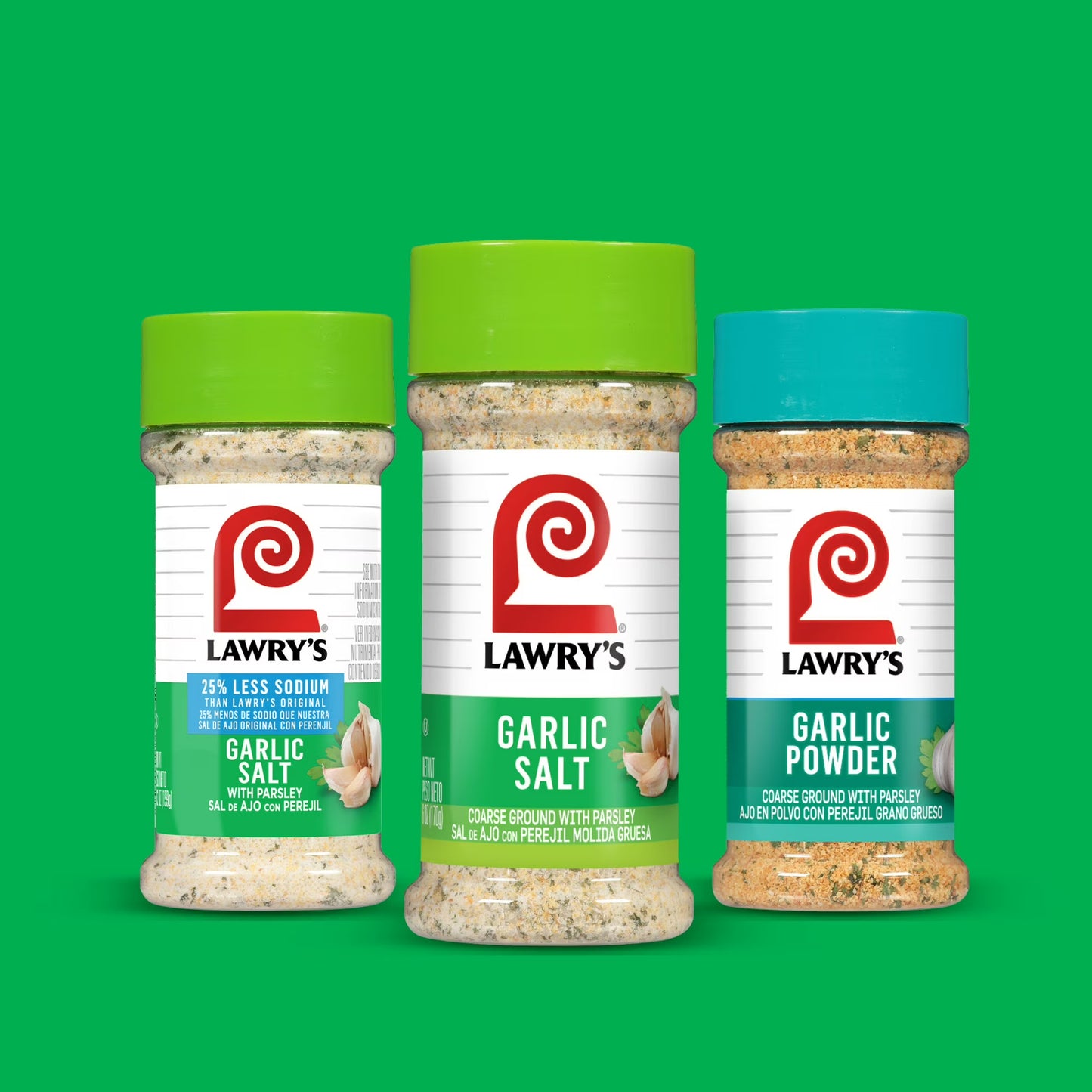 Lawry's Kosher Coarse Ground With Parsley Garlic Salt, 6.0 oz Bottle