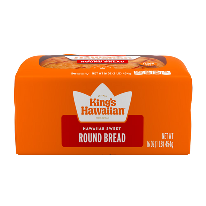 KING'S HAWAIIAN Round Hawaiian Sweet Bread, 16 oz