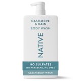 Native Body Wash, Cashmere & Rain, Sulfate Free, for Women & Men, 36 fl oz