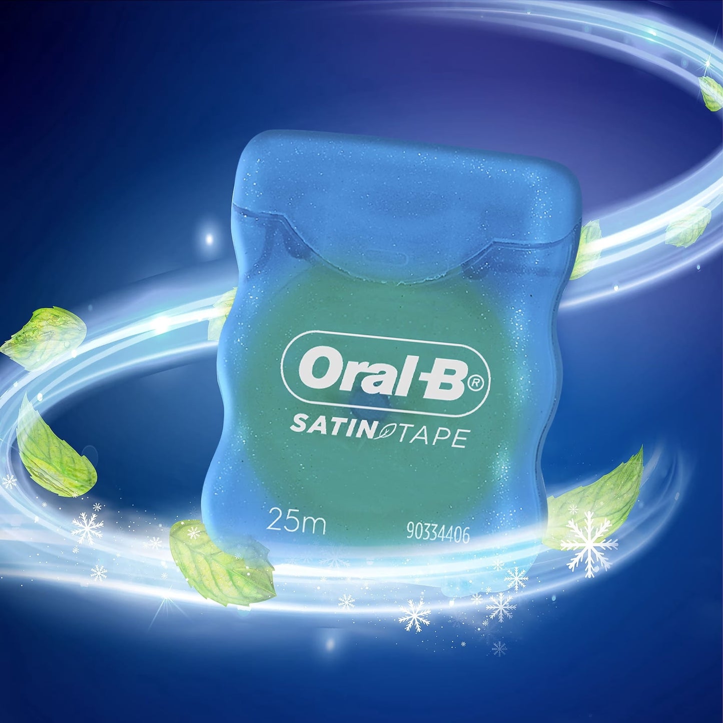 Oral‑B Floss, Complete Satin Mint Dental Floss, 2 Pack