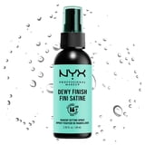 NYX Professional Makeup Dewy Finish Makeup Setting Spray, Long-Lasting, Vegan, 2.03 fl oz