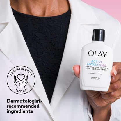 Olay Face Lotion, Active Hydrating Moisturizer, Anti-Aging Face Cream, Lightweight 6 fl oz