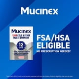 Mucinex 12 Hour Cold and Flu Medicine for Adults, 50 Tablets