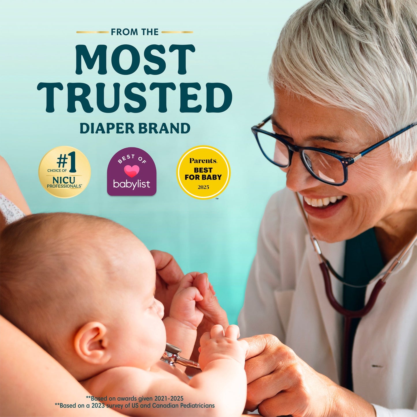 Pampers Swaddlers Fragrance Free Baby Diapers, Size 5, 19 Count (Select for More Options)