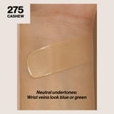 Revlon ColorStay Liquid Foundation Makeup, Matte Finish, Combination/Oily Skin, SPF 15, 275 Cashew, 1 fl oz