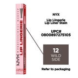 NYX Professional Makeup Lip Lingerie Lip Liner Stain, Waterproof Lip Color, Wild Side, 0.03 fl oz