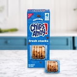 CHIPS AHOY! Fresh Stacks Chocolate Chip Cookies, Travel Snacks, 7.76 oz (4 Multi Snack Packs)