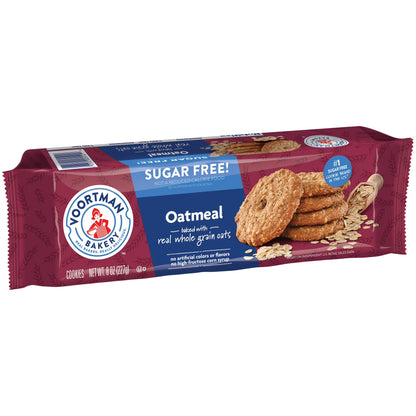 VOORTMAN Baked Zero Sugar Oatmeal Cookies 8 oz