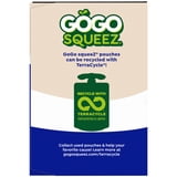 GoGo squeeZ Low Fat Yogurtz Strawberry and Banana Yogurt Snack Pouches, 3 oz (16 Pack)
