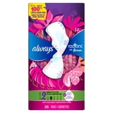 (3 pack) Always Radiant with FlexFoam Pads, Size 2, Heavy, with Wings, Scented, 26 Count