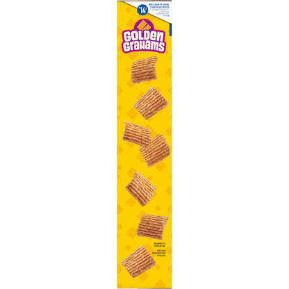 Golden Grahams Breakfast Cereal, Graham Cracker Taste, Family Size, 18.9 oz