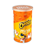 Cheetos Minis Cheddar Flavored, Snack Chips Single Serve Canister 1.5 oz