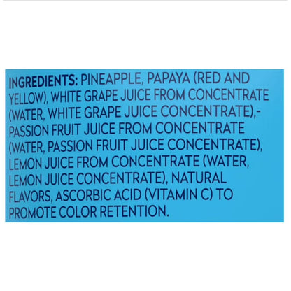 (12 pack) Dole Tropical Fruit, Pineapple and Papaya, No Sugar Added, 15.25 oz Can