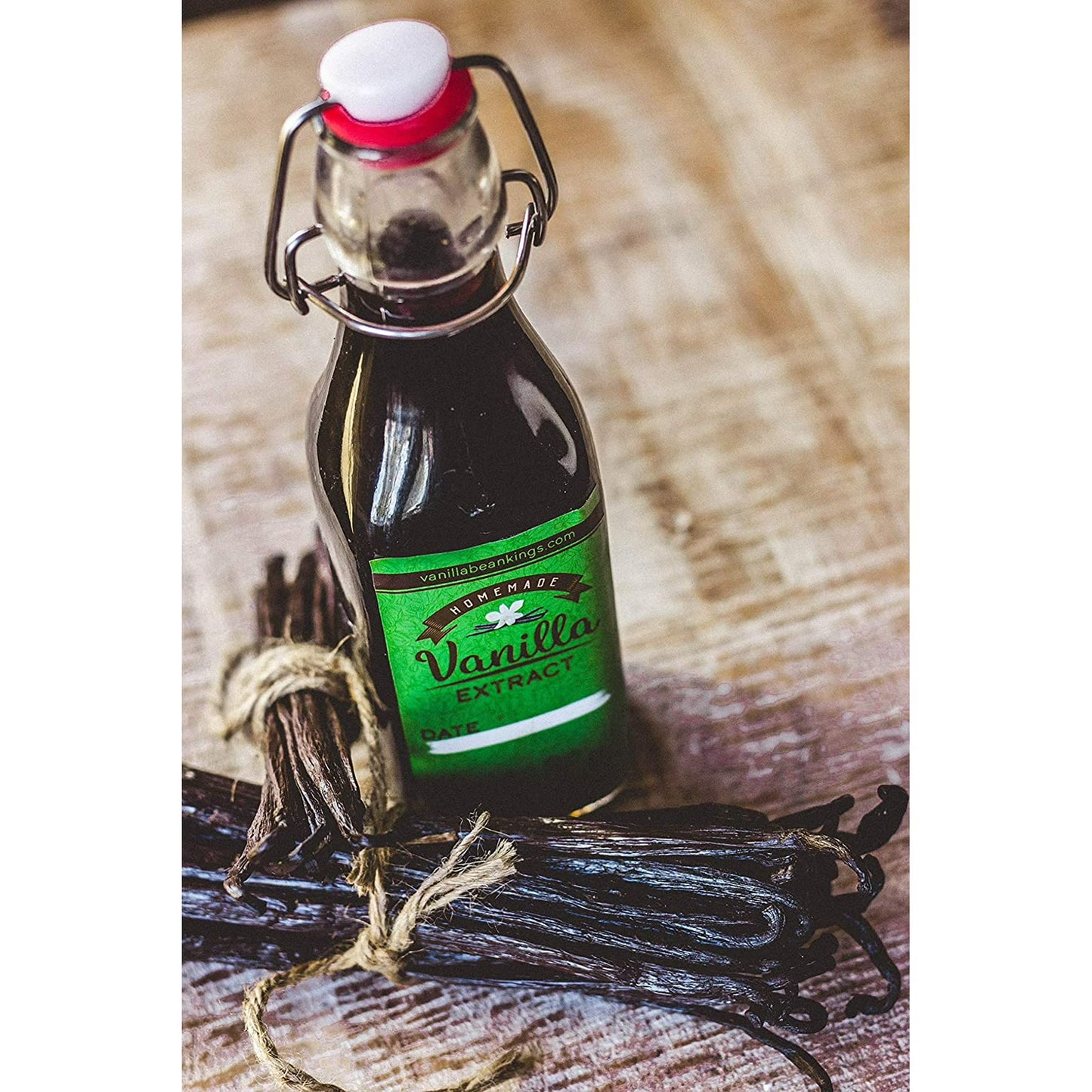 Organic Madagascar Vanilla Beans - Whole Grade A Vanilla Pods for Vanilla Extract and Baking - 1 OZ