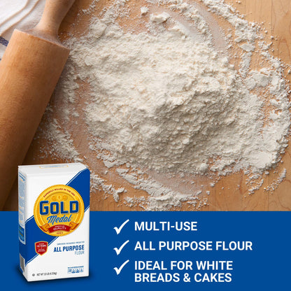 Gold Medal All Purpose Flour, Baking Flour, 10 lb Bag