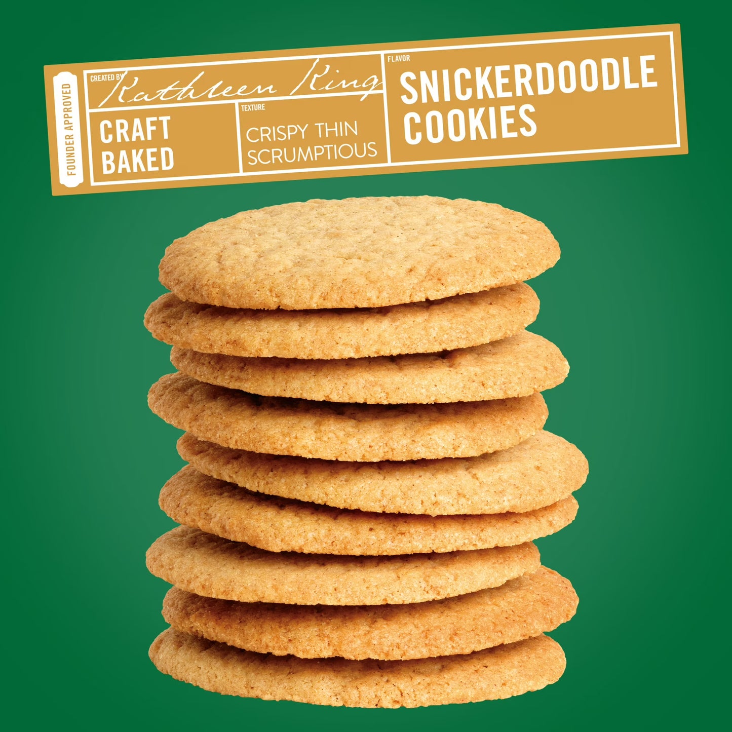 Tate's Bake Shop Snickerdoodle Cookies, 7 oz