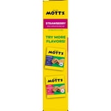 Mott's Soft Baked Apple Filled Bars, Strawberry Flavor Snacks, 5 Count, 6.55 oz