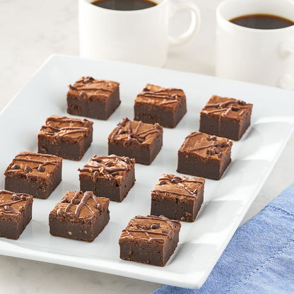 Marketside Bite Sized Ultimate Chocolate Brownies, 13.3 oz, 12 Count (Shelf-Stable)