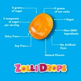 ZOLLIPOPS Zolli Drops Fruit, 3oz, Clean Teeth Sugar Free Drops, Delicious Assorted Flavors