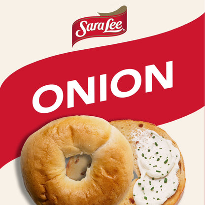 Sara Lee Deluxe Everything Bagels, 5 count, Kosher Savory Bagels, 15 oz Bag