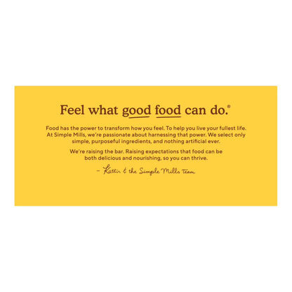 Simple Mills Mini Crunchy Chocolate Chip Gluten Free Cookies 0.8 oz, 8 Count