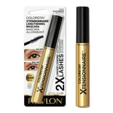 Revlon ColorStay Xtensionnaire Lengthening Mascara, Lash Serum and Mascara In One, 203 Black Brown