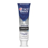 Crest 3D White Advanced Charcoal Whitening Toothpaste, 3.3 oz