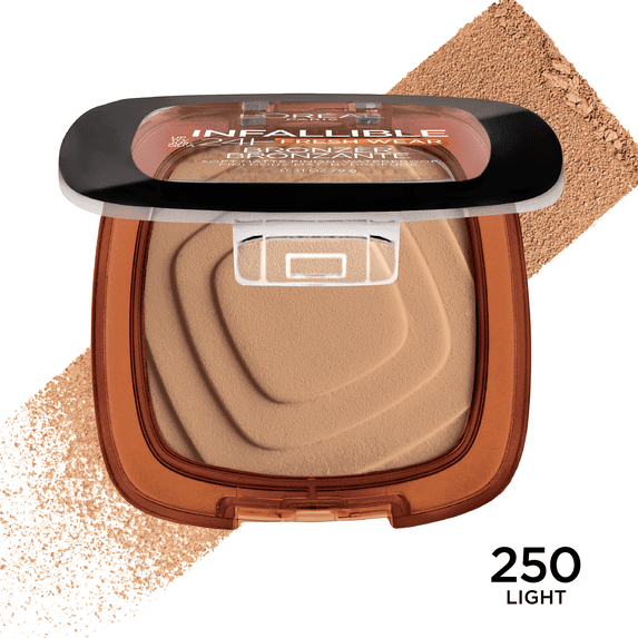 L'Oreal Paris Infallible Up to 24H Fresh Wear Soft Matte Bronzer, 250 Light, 0.31 oz