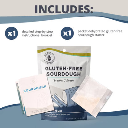 Cultures For Health Gluten Free Sourdough Starter, DIY Artisan Bread