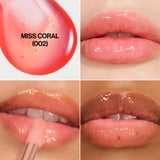 Revlon Super Lustrous Glimmer Nourishing Lip Oil, 002 Miss Coral, 0.13 fl oz