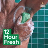 (2 pack) Irish Spring Bar Soap for Men, 12 HR Fresh Deodorant Soap, Original Scent, 3.7 oz Soap Bar (12 Pack)