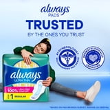 Always Pads, Ultra Thin with Wings, Size 1, Regular, 15 Count