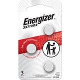 Energizer 357 / 303 Button Cell Batteries 3 Pack - Replaces AG13 SR44 A76 LR44