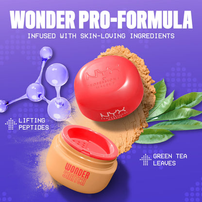 NYX Professional Makeup Wonder Snatch Translucent Setting Makeup Finishing Powder, Banana Brat 05