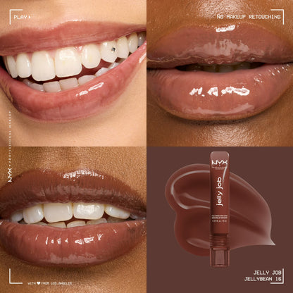 NYX Professional Makeup Jelly Job Lip Gloss, Jellybean 16