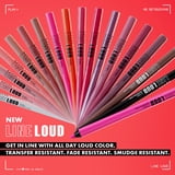 NYX Professional Makeup Line Loud Lip Liner, Longwear Matte Lip Pencil, Hottie Hijacker