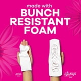 Always Radiant with FlexFoam Pads, Size 3, Extra Heavy, Wings, 22 Count