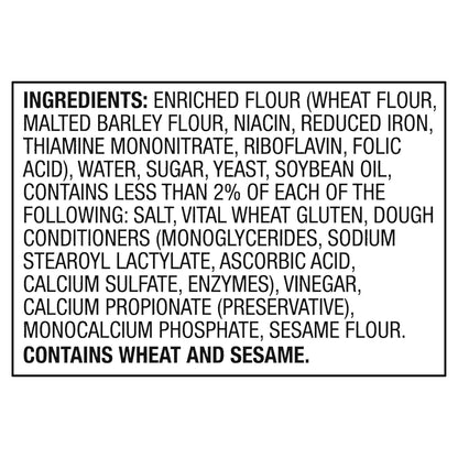 Great Value White Hamburger Buns, 11 oz, 8 Count