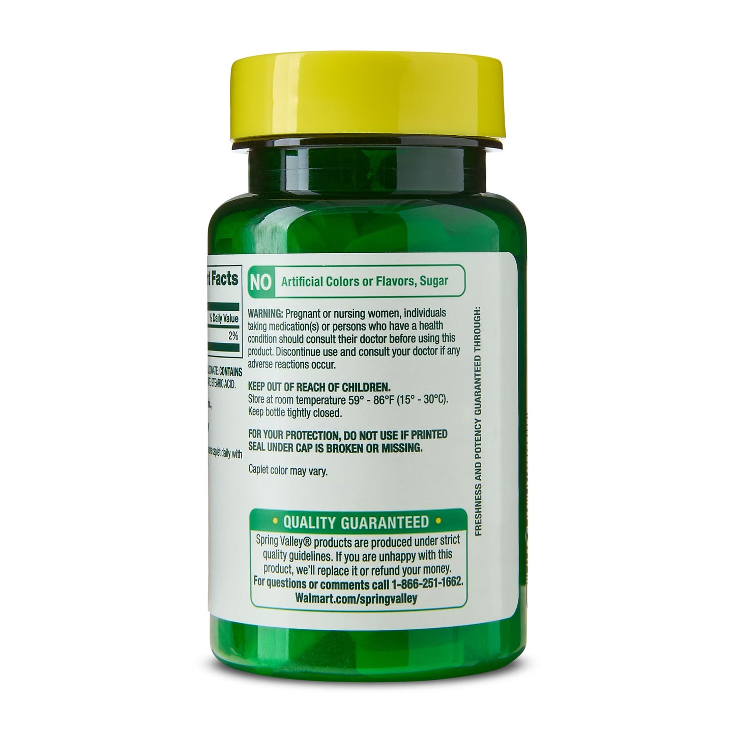 (3 pack) Spring Valley Potassium Dietary Supplement Caplets for Heart Health, 99 mg, 100 Count