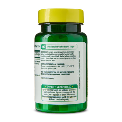 (3 pack) Spring Valley Potassium Dietary Supplement Caplets for Heart Health, 99 mg, 100 Count