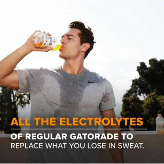 Gatorade Zero Sugar Thirst Quencher Grape Sports Drink, 12 fl oz, 12 Count Bottles