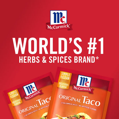 McCormick Original Taco Seasoning Mix, 1.0 oz Packet