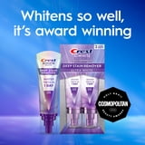 Crest Toothpaste 3DWhite Deep Stain Remover Ultra White - 3.1oz/2pk