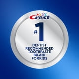 Crest Toothpaste, Kids Advanced Fluoride Toothpaste, Bubblegum Flavor, 4.2 oz