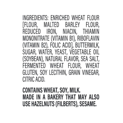 Oroweat Country Style Buttermilk Bread, 24 oz, White Bread, Bag